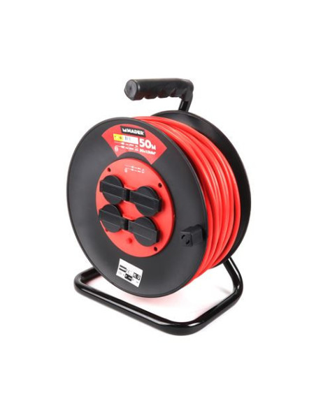 ENROLLADOR DE CABLE 50 METROS CABLE 3X1.5MM MADER