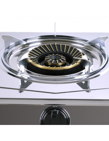 COCINA GAS INOX 2 FUEGOS SERIE STRONG MUVIP