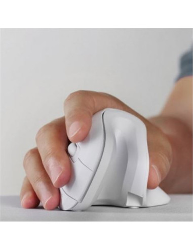 RATON GAMING ERGONOMICO INALAMBRICO MMW-ERGOPROW 3200DPI BLANCO MARS GAMING