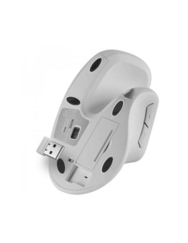 RATON GAMING ERGONOMICO INALAMBRICO MMW-ERGOPROW 3200DPI BLANCO MARS GAMING