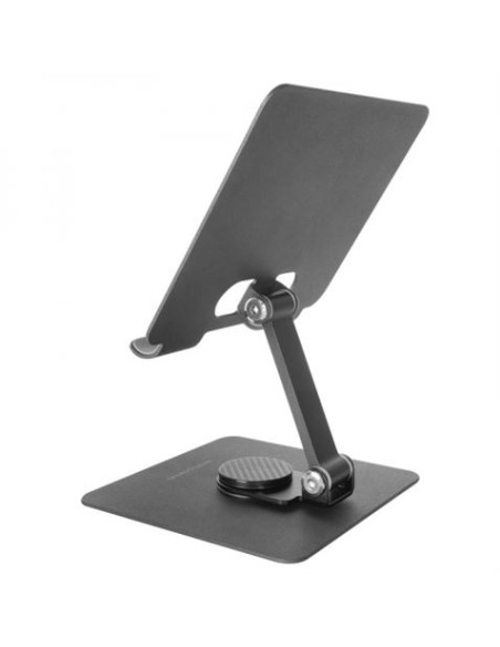 SOPORTE PARA TABLETS EN ACERO 360º NEGRO MARS GAMING