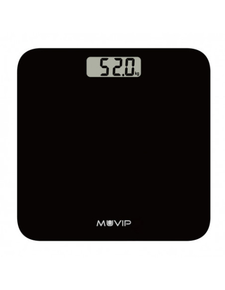 BASCULA DIGITAL BAÑO BLACK DESIGN MUVIP