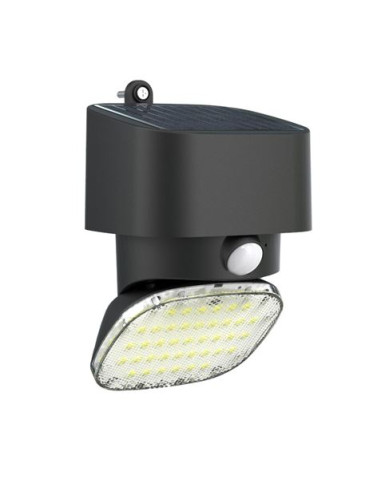FOCO SOLAR DESIGN SERIE PRO 2000LM NEGRO ELBAT