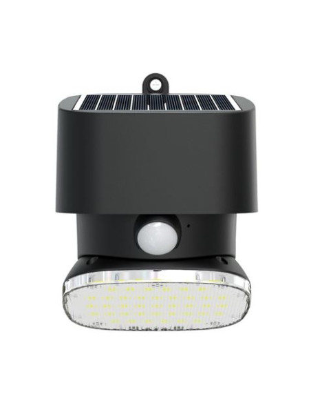 FOCO SOLAR DESIGN SERIE PRO 2000LM NEGRO ELBAT