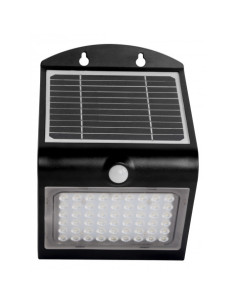 APLIQUE LED SOLAR 4W 500LM DOBLE ILUMINACIÓN NEGRO ELBAT 2