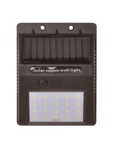 APLIQUE LED SOLAR 30LM NEGRO ELBAT 2