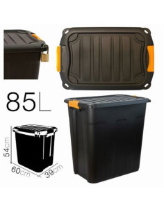 CAJA DE ALMACENAJE 60X39X54CM NEGRA PARABOX 2