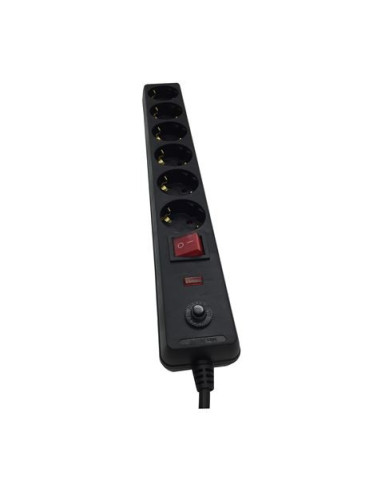 BASE MULTIPLE CON PROTECCION PICOS 6 TOMAS ELBAT