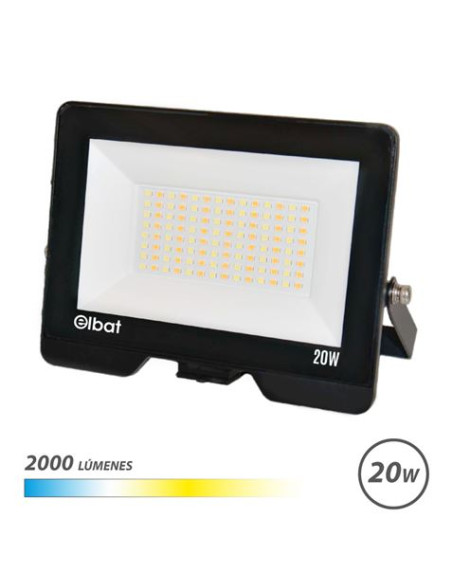 FOCO LED SERIE LUMAX CCT 20W | 2000LM | LUZ CALIDA, BLANCA Y FRIA ELBAT