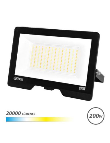 FOCO LED SERIE LUMAX CCT 200W | 20000LM | LUZ CALIDA, BLANCA Y FRIA ELBAT