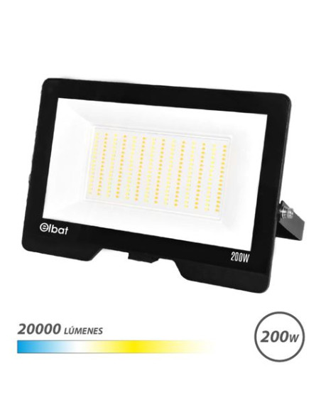FOCO LED SERIE LUMAX CCT 200W | 20000LM | LUZ CALIDA, BLANCA Y FRIA ELBAT