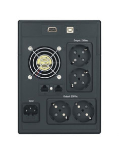 SAI XMART SW-PRO 2200VA, 230V, SINEWAVE, USB-RS232, RJ45 2