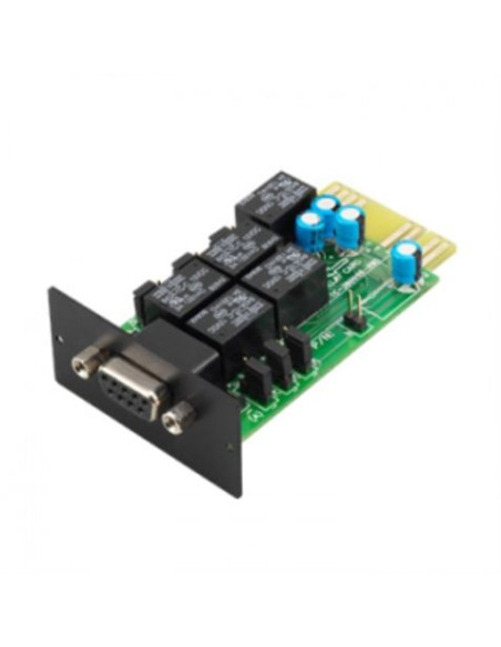 Tarjeta de contactos secos (Relays) en puerto SNMP