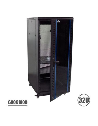 RACK 19\" 32U 600X1000 PERFORADO CROMAD