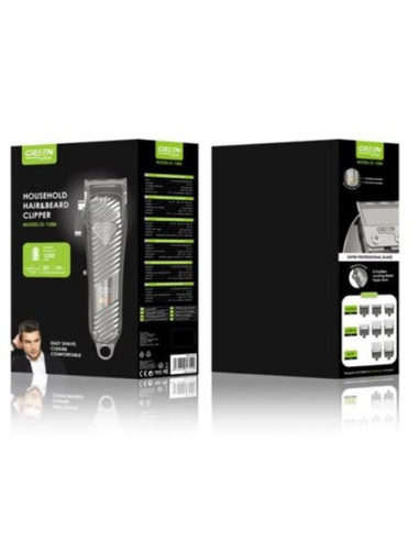 CORTAPELOS RECARGABLE CON DISPLAY CROMADA GREEN LYCA