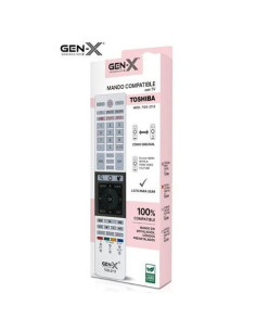 MANDO UNIVERSAL PARA TELEVISORES TOSHIBA TOG-2113 GEN-X 2
