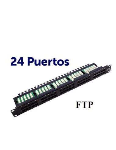PANEL PARCHEO 24P KRONE 19\" FTP CAT 6 CROMAD