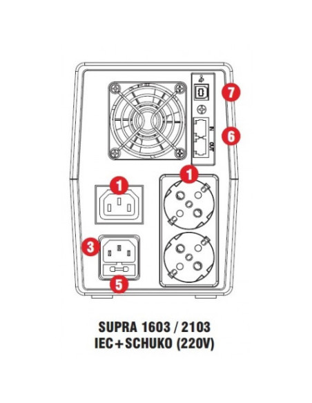 SAI XMART SUPRA 2100VA