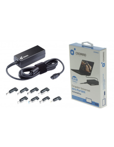 CARGADOR UNIVERSAL AUTOMÁTICO 45W CROMAD