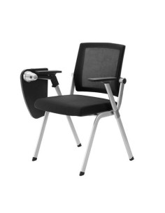 SILLA DE ESCRITORIO CON RUEDAS 97X47X58CM NEGRA