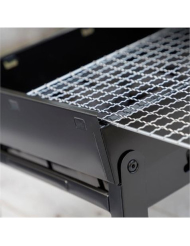 BARBACOA PORTATIL SOBREMESA PLEGABLE HIERRO INNOVAGOODS
