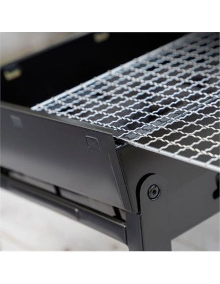 BARBACOA PORTATIL SOBREMESA PLEGABLE HIERRO INNOVAGOODS
