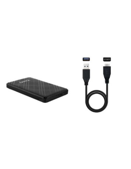 CARCASA EXTERNA HDD/SSD 2.5\" SATAI,II,III CABLE USB MICRO-B A USB A