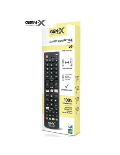 MANDO UNIVERSAL PEQUEÑO PARA TELEVISORES LG LGG-2102 GEN-X 2
