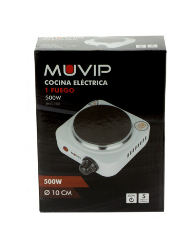 COCINA ELECTRICA 1 FUEGO 500W MUVIP
