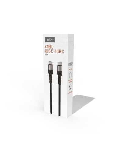 CABLE TIPO C A TIPO C 100W | 1M | SETTY