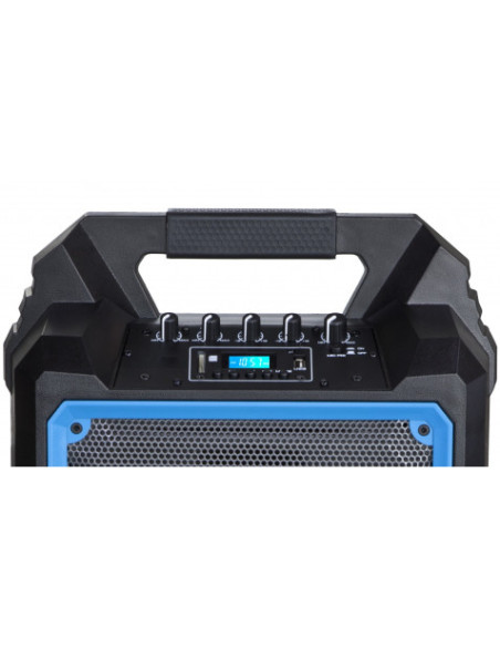 ALTAVOZ AUTOAMPLIFICADO PRO200 6.5\" 200W CON BATERIA + MICRO SERIE PRO COOL
