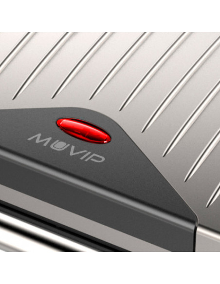 SANDWICHERA INOX GRILL 750W MUVIP