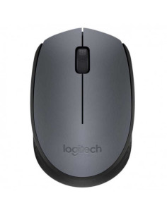 RATON INALÁMBRICO LOGITECH M170 NEGRO/GRIS - 2.4GHZ - NANO RECEPTOR USB
