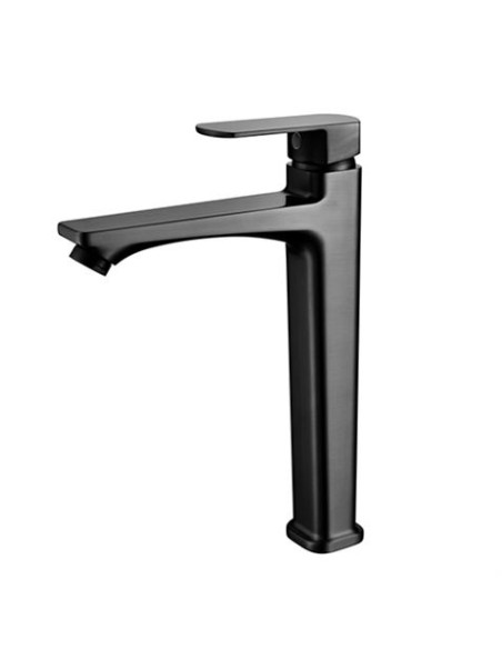 MONOMANDO LAVABO ALTO NEGRO FONTASTOCK