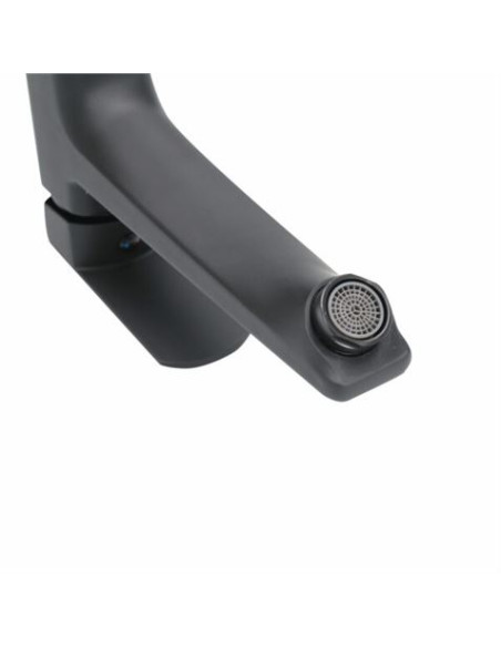 MONOMANDO LAVABO ALTO NEGRO FONTASTOCK