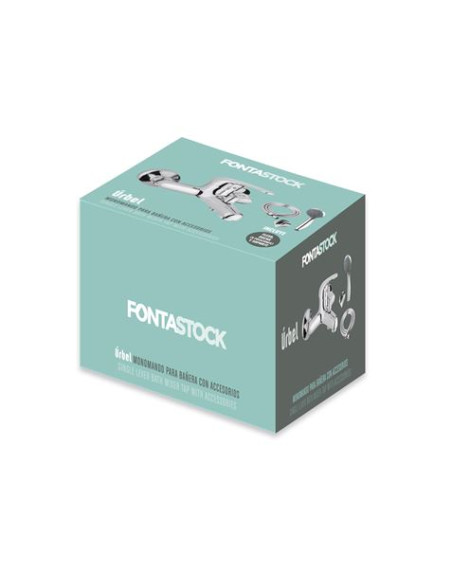 MONOMANDO BAÑERA EMPOTRADO Y ACCESORIOS URBEL FONTASTOCK