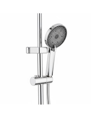 CONJUNTO DE DUCHA CON BARRA Y MONOMANDO CROMADO FONTASTOCK