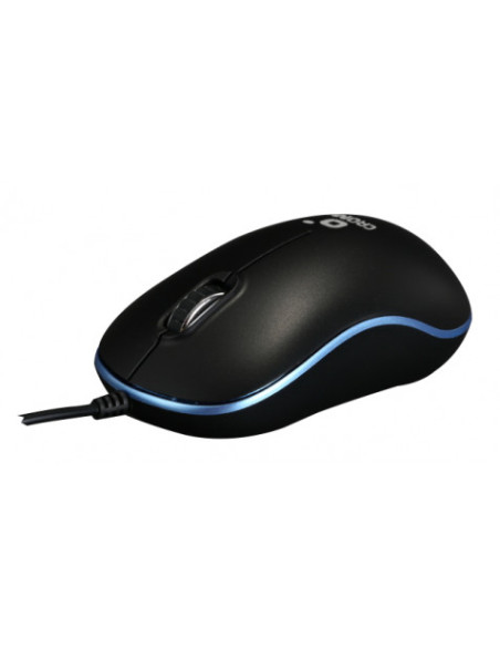 RATON X51 USB 2.0 NEGRO/AZUL CROMAD