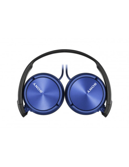 AURICULAR DIADEMA PLEGABLE CON MICRÓFONO AZUL SONY