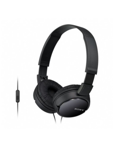 AURICULAR DIADEMA CON MICRÓFONO MP3 NEGRO SONY