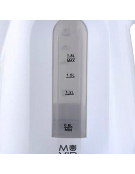 HERVIDOR DE AGUA 1.8 LITROS 2200W MUVIP