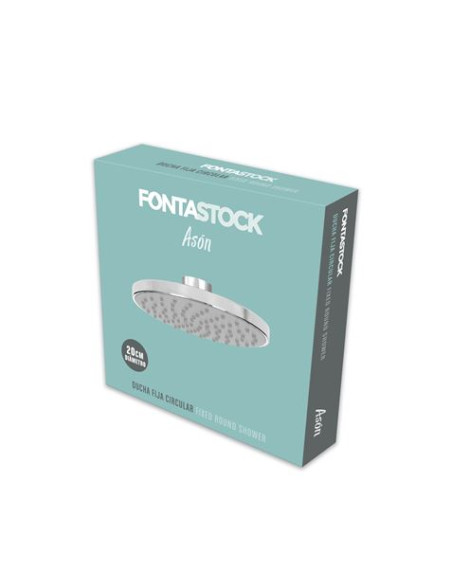 PLAFON DE DUCHA CIRCULAR ASON 20CM FONTASTOCK