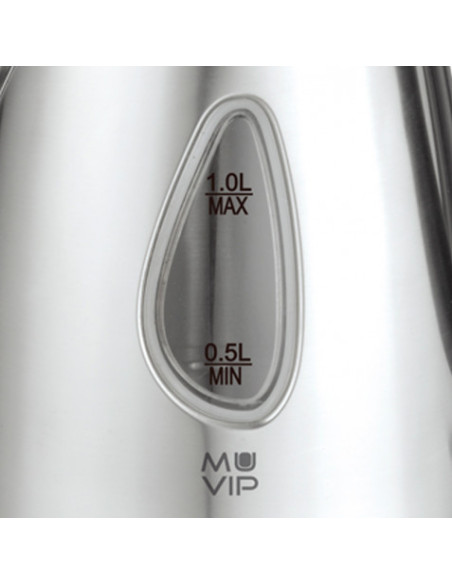 HERVIDOR DE AGUA INOX 1 LITRO 2200W MUVIP