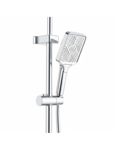 COLUMNA DE DUCHA SEL. BOTON DISPLAY CROMADA FONTASTOCK