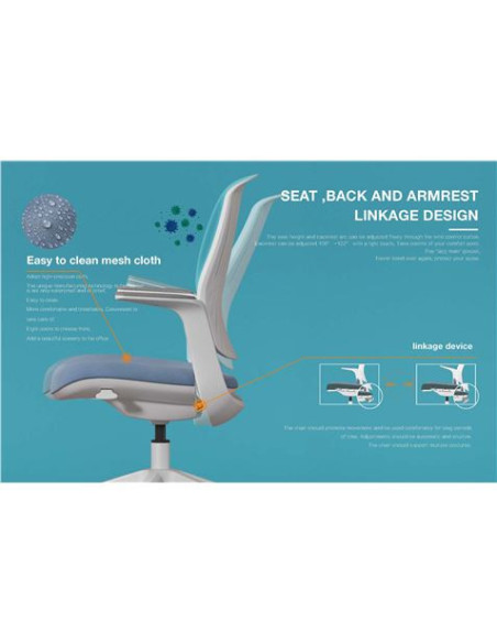 SILLA OFICINA GAMA SENIOR SE1800 CROMAD