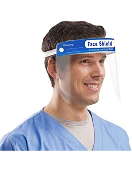 VISERA FACE SHIELD PROTECTORA FACIAL COMPLETA