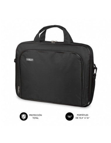MALETIN PORTATIL SUBBLIM OXFORD 15.4\"- 16\" NEGRO