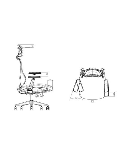 SILLA OFICINA GAMA SENIOR SE5000 CROMAD