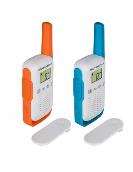 PACK 2 WALKIE-TALKIE MOTOROLA TLKR-T42 GUMMY PACK