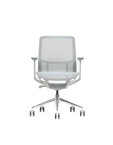 SILLA OFICINA GAMA SENSE ELEGANCE GRIS CROMAD